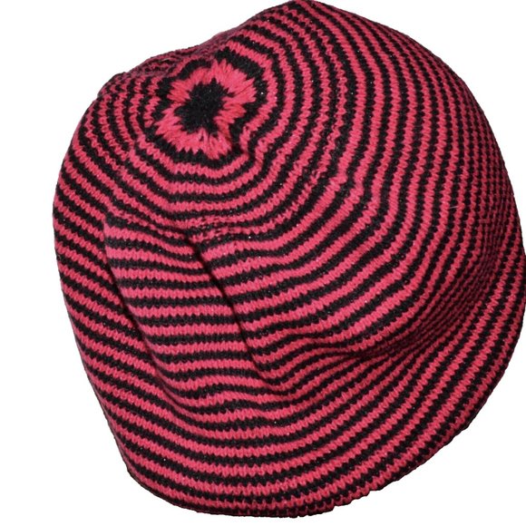 VSX SEXY SPORT VICTORIA SECRET ONE SIZE STRIPED BOHO KNIT BEANIE HAT - Picture 4 of 6